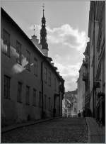 In der Altstadt von Tallinn nahe dem Marktplatz.