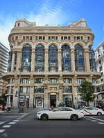 Das Matesanz-Haus (Casa Matesanz) an der Gran Va in Madrid wurde von 1921 bis 1923 im eklektisch Stil gebaut.