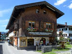 Unterwegs in den Straen von Oberstdorf.