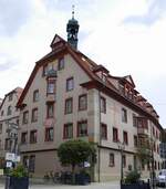 Sigmaringen, das Fidelishaus, benannt nach dem Heiligen Fidelis geboren 1577 in Sigmaringen, heute Zentrum Kirchlicher Dienste, Sept.2026