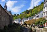 Monschau/Eifel - Huserzeile an der Rur - 24.09.2011