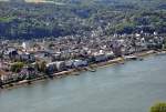 Remagen mit Rheinufer und Uferpromenade - 15.08.2012