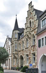 Ahrweiler - altes Stadthaus mit schner Steinfassade - 03.07.2017