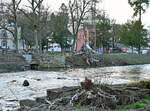 Bad Neuenahr - das Ahrufer in Bad Neuenahr, 6 Monate nach der Flutkatastrophe.