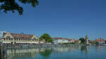 Die Hafenpromenade in Lindau.