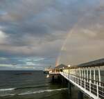 Seebrcke Heringsdorf auf der Insel Usedom am 05.09.19