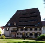 Weienburg (Wissembourg), das Alte Salzhaus, 1450 als Spital erbaut, diente als Salzlager und Lazarett, Sept.2015