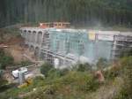 Linachtalsperre bei Furtwangen/Schwarzwald  1925 eigeweiht,nach jahrzehntelangem Leerstand 2006 grosse Sanierung