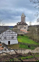 Die Burg Kipfenberg noch einmal aus nchster Nhe.