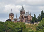 Schlo Drachenburg im Siebengebirge am 22.07.2023