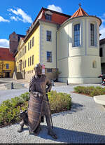 Im Beisein von Albrecht dem B�ren, dem Begr�nder des F�rstentums Anhalt, wurde das Schloss Ballenstedt fotografiert.