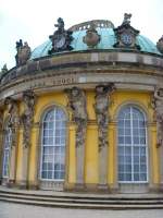 Schloss Sanssouci in Potsdam im Oktober 2009