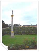 Blick zum Schlo Sanssouci, Potsdam 3.10.2009