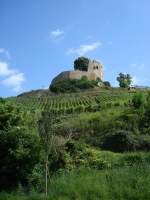 Burgruine Lichteneck,  bei Hecklingen im Landkreis Emmendingen, erbaut 1265-90 vom Grafen von Freiburg,heute Privatbesitz,  2009