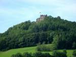 Burgruine Hohengeroldseck, auf dem 525m hohen Schnberg im Schwarzwald,  erbaut um 1250,die Geroldsecker waren neben den Zhringern das strkste Adelgeschlecht in der Ortenau,  Juni 2010