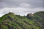 Ruine Liebenstein und Burg Sterrenberg rechtrheinisch bei Kamp-Berghofen (schrg gegenber Boppard) - 14.09.2010