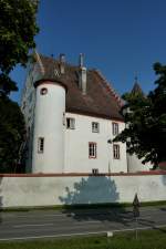 Kisslegg, das Alte Schlo, erbaut 1560-70, Aug.2012