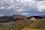 Die Drachenburg und das Hotel Petersberg im Siebengebirge - 30.10.2013