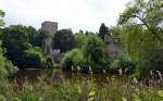 Mitten im Wald versteckt, die Hardtburg bei Euskirchen - 01.06.2014