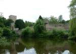 Mauer und Turm der Hardtburg bei Euskirchen - 19.06.2014