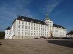 Das ehemalige Schloss Gottorf (im Bild der barocke Sdflgel, links der Schlachterturm) diente ca.