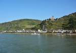 Kaub am Rhein mit Burg Gutenfels - 17.09.2014