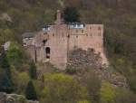 Das Schloss Oberstein ist eigentlich eine mittelalterliche Hhenburg, die sich ber dem oberen Stadtteil Oberstein von Idar-Oberstein im Landkreis Birkenfeld befindet.