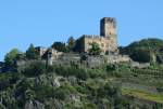 Burg Gutenfels oberhalb von Kaub - 17.09.2014