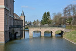 Zugbrcke am Schlo Gracht in Erftstadt-Liblar - 26.03.2016