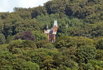 Hirschburg, historische Landvilla, versteckt im Siebengebirge zwischen Knigswinter und dem Drachenfels - 05.08.2016