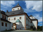 Das stliche Tor zum Schloss Augustusburg.