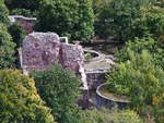 Die Unterburg der Reichsburg Kyffhausen bei Bad Frankenhausen.