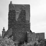 Der Barbarossaturm als Teil der Reichsburg Kyffhausen bei Bad Frankenhausen.