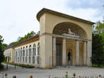 Die Orangerie mit ihrem gyptischen Portal an der Ostseite wurde 1791 bis 1793 im Neuen Garten Potsdam erbaut.