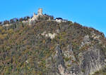 Siebengebirge - Drachenfels mit Burgruine, Restaurant und Aussichtspunkt - 09.11.2021