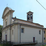 Die katholische Kirche Parrocchia di  San Giorgio Martire  in Orio al Serio.