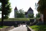 Wasserburg Kuressaare auf der Ostsee Insel Saaremaa in Estland  am 10.06.2011.