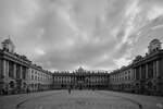 Der zentrale Innenhof des im klassizistischen Stil erbauten Somerset House in London.