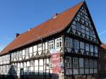 Altes Zollhaus, erbaut 1589, heutiges Museum der Stadt Hitzacker; 22.03.2010  