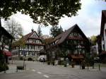 Zell-Weiherbach in der Ortenau,  schnes Fachwerk im Badischen,  Juni 2008