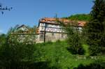 Kloster Zella, Auenansicht, 1810 aufgelst, heute evangelisches Alten-und Pflegeheim, Mai 2012