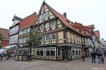 Schöne Fachwerkhäuser in der historischen Altstadt von Celle (Mai 2011)