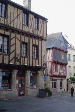 In der Altstadt von Vannes am 23.07.2009