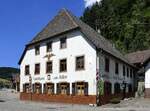 Oberwinden im Elztal, Gasthaus-Pension  Adler , Juli 2022