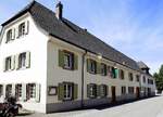 Hecklingen, Gasthaus  Adler  von 1786, beherbergt auch die  Heimatstube , Juli 2022