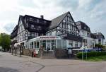 Hotel 4 Jahreszeiten mit Gaststtte  Schweizer Stuben  am Rheinufer in Bad Breisig - 02.05.2015
