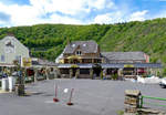 Restaurant Saloon in Altenahr, in Zeiten von Korona ziemlich leer - 03.05.2020