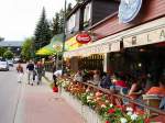 Harrachov im  Riesengebirge, Sommer 2004 an der Strasse nach    Polen