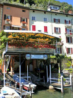 Gandria, Restaurant Roccabella am Nord-Ufer des Luganersees - 25.06.2011