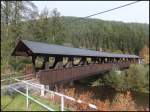 Interessante Brcke bei der Obstfelder Schmiede am 14.10.2013